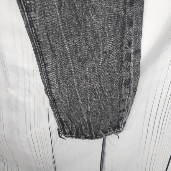 No Boundaries High Waisted Patchwork Faded Black Denim Juniors Jeans - Picture 6 of 12